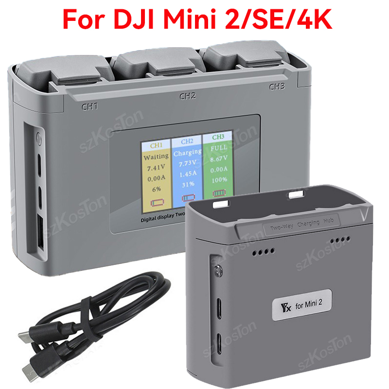 For DJI Mavic Mini 2/SE Mini 4 - Drone Battery Smart reseña y precio