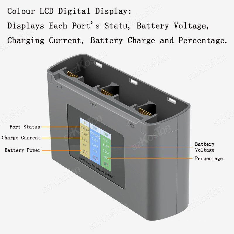 For DJI Mavic Mini 2/SE Mini 4 - Drone Battery Smart reseña y precio