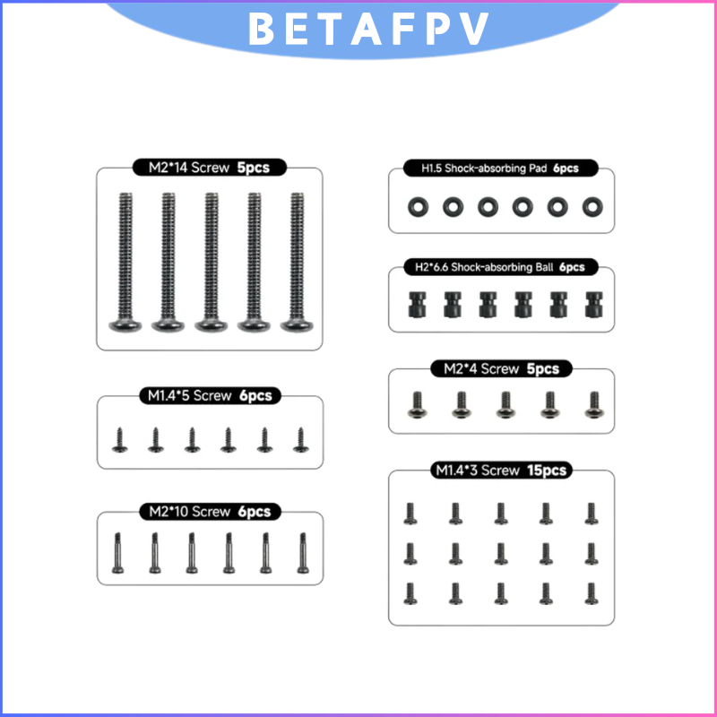 BETAFPV Drone Screw Pack Assor - Drone Battery Bag reseña y precio