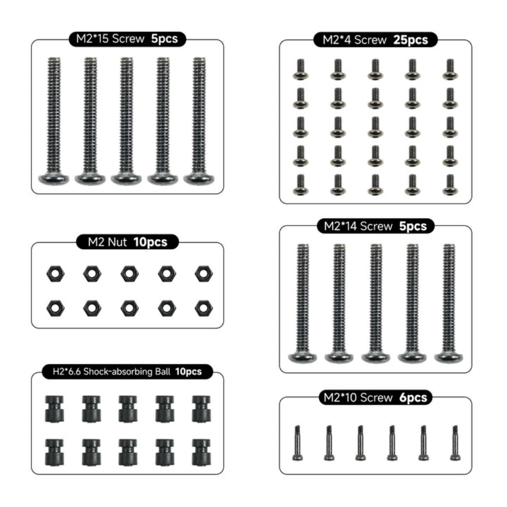 BETAFPV Drone Screw Pack Compa - Drone Battery Bag reseña y precio