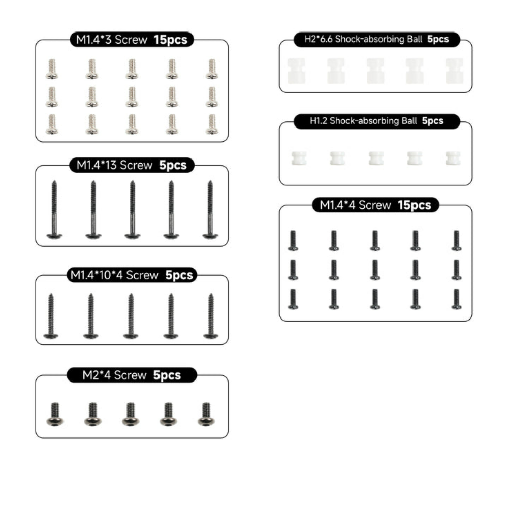 BETAFPV Drone Screw Pack Compa - Drone Battery Bag reseña y precio