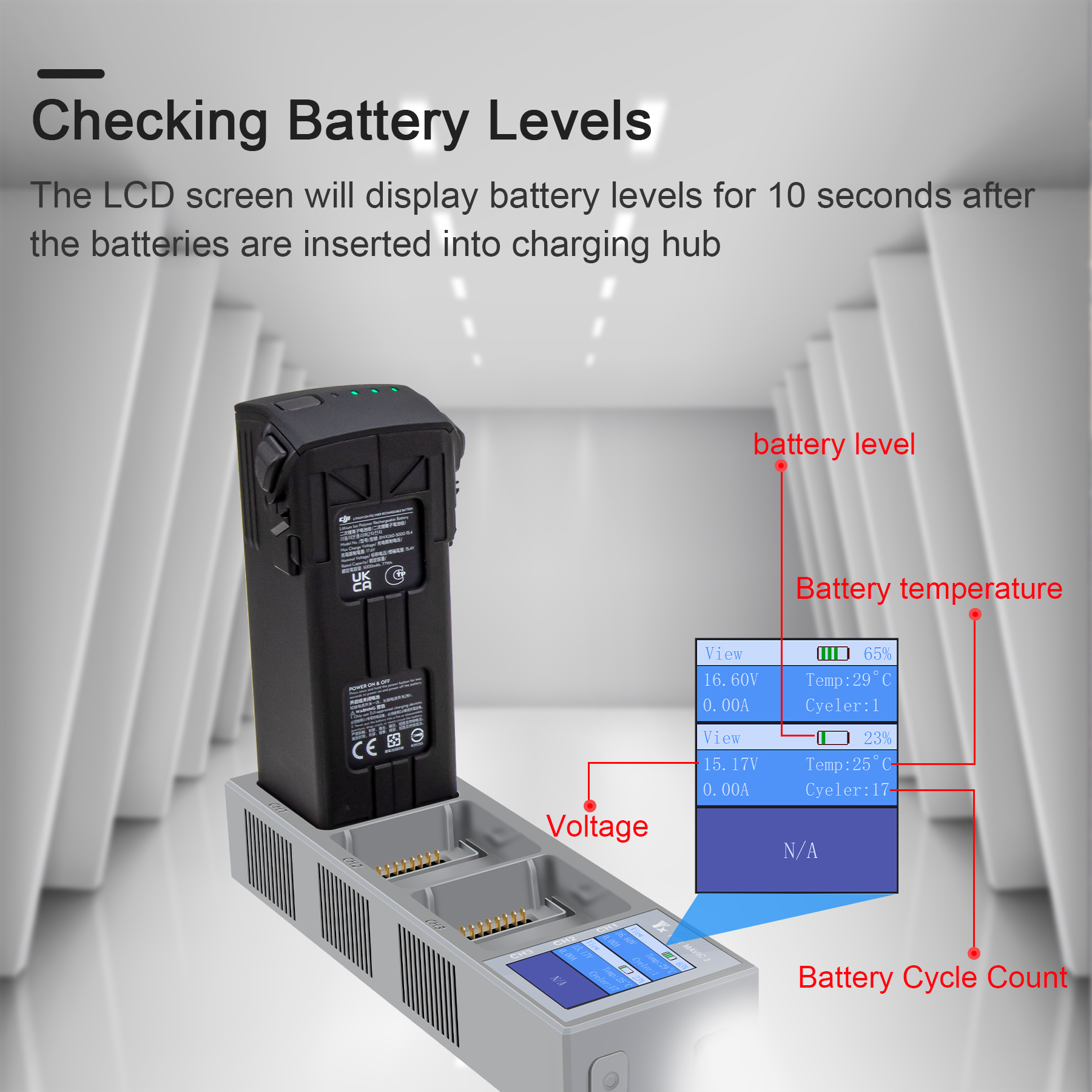 3 IN 1 Battery Charger for DJI - Drone Battery Parallel Board reseña y precio
