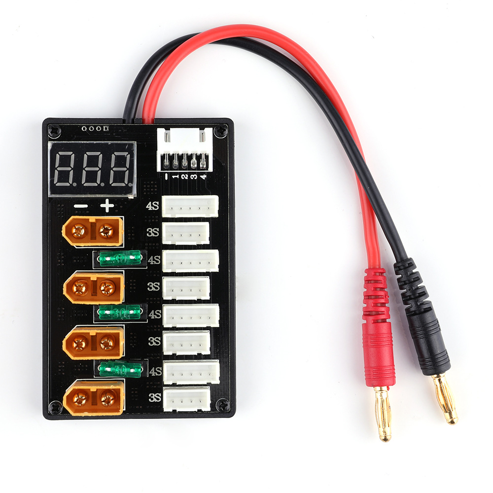 XT60 Plug 3S 4S Lipo Battery P - Drone Battery Parallel Board reseña y precio