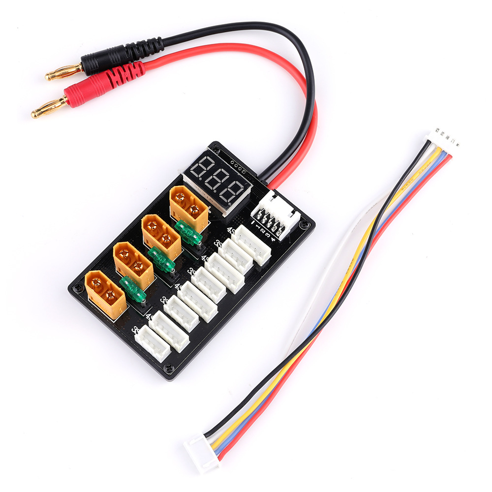 XT60 Plug 3S 4S Lipo Battery P - Drone Battery Parallel Board reseña y precio