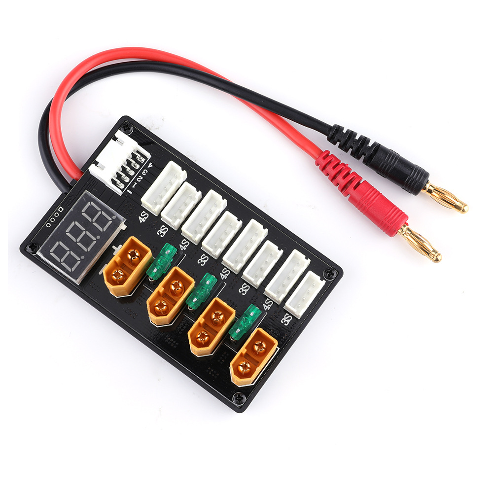 XT60 Plug 3S 4S Lipo Battery P - Drone Battery Parallel Board reseña y precio