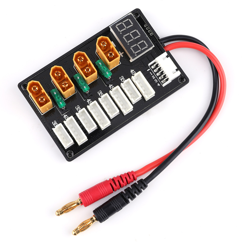 XT60 Plug 3S 4S Lipo Battery P - Drone Battery Parallel Board reseña y precio