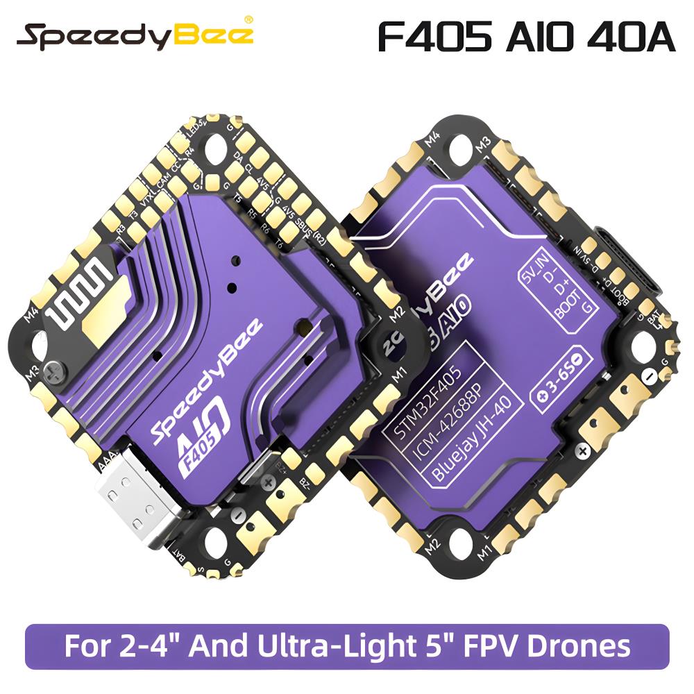 SpeedyBee F405 A10 40A Flight  - Drone Battery 3S reseña y precio
