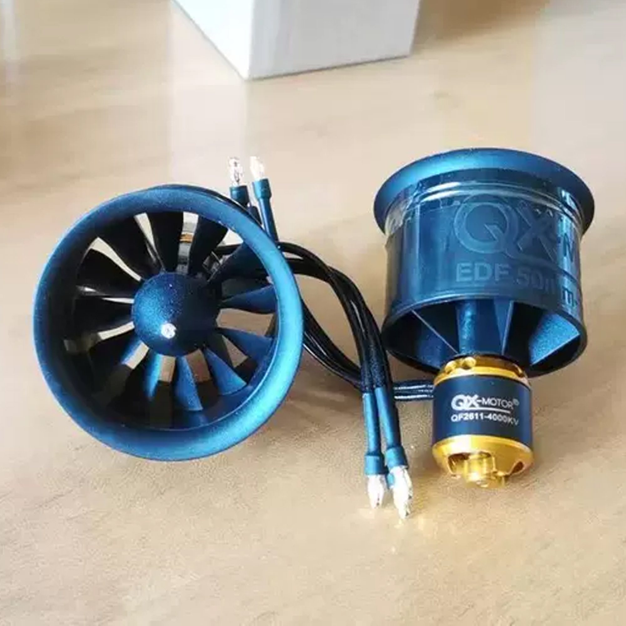 QX-MOTOR EDF 50mm QF2611 3S-4S - Drone Battery 4S reseña y precio
