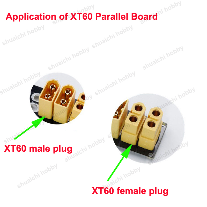 1PC XT60 XT30 Parallel Board f - Drone Battery Parallel Board reseña y precio