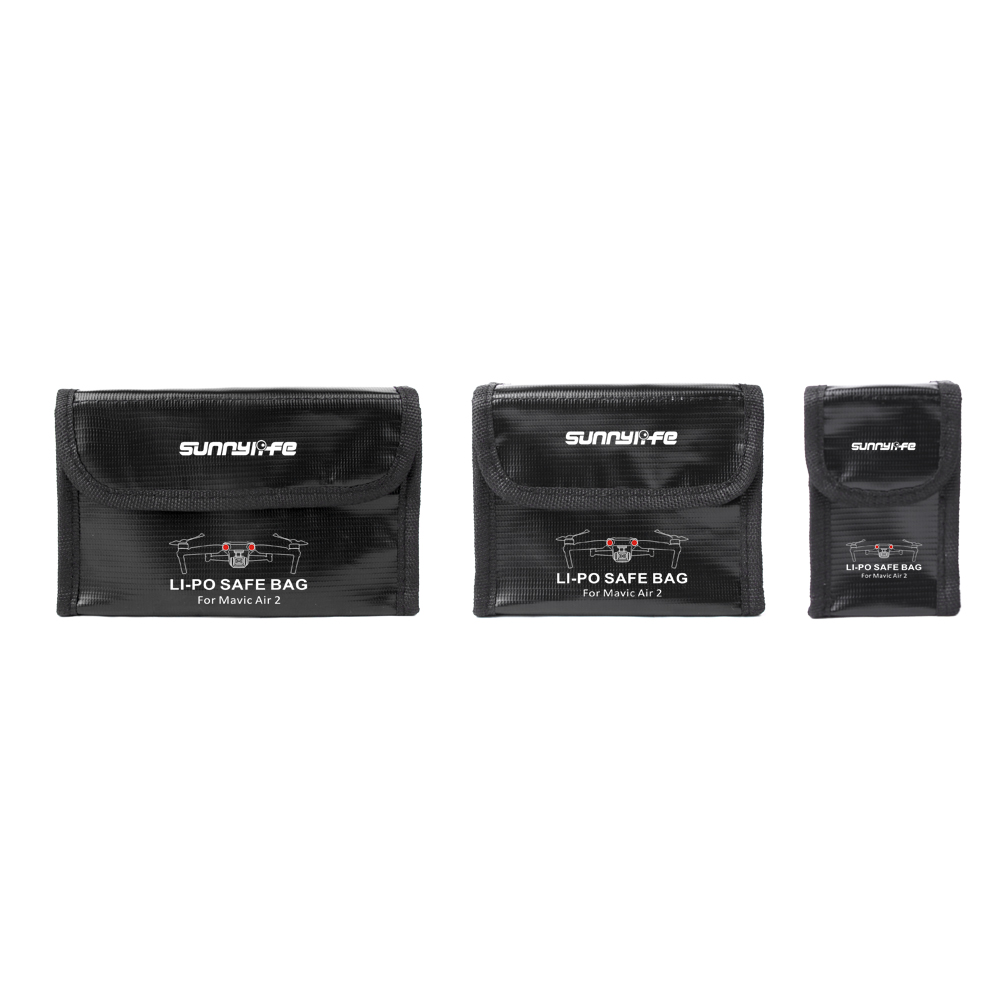 For DJI AIR 2S LiPo Safe Bag E - Drone Battery Bag reseña y precio