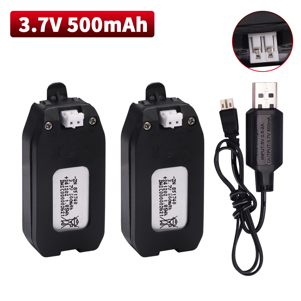 3.7V 500mAh Lithium Battery Fo - Drone Battery Lipo reseña y precio