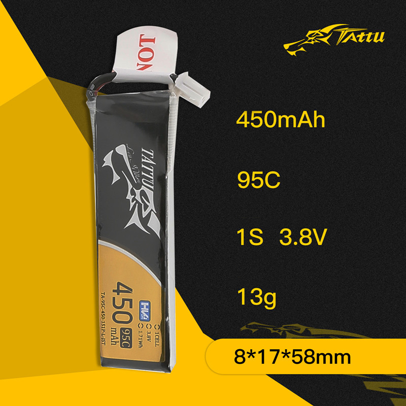 3Pcs NEW TATTU 450/500/550mAh  - Drone Battery 4S reseña y precio