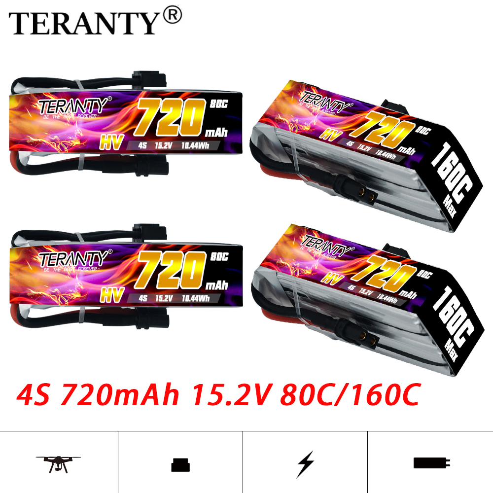 TERANTY 720mAh 4S 15.2V HV Lip - Drone Battery Plate reseña y precio