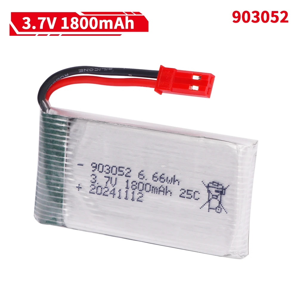 3.7V 1800mAh 903052 lipo Batte - Drone Battery Charger reseña y precio