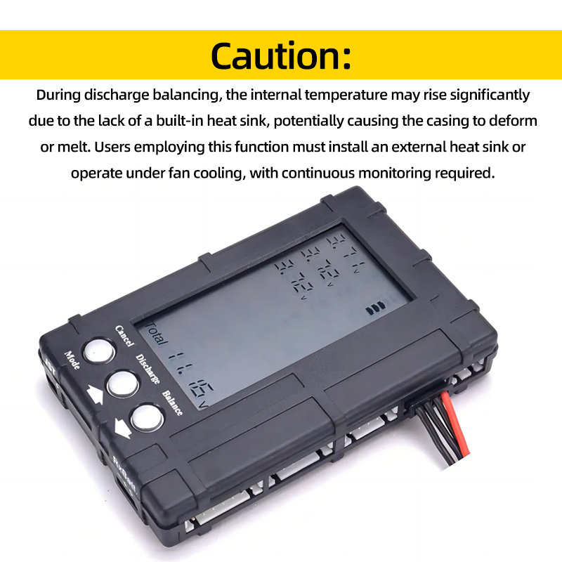 3in1 Battery Balancer LCD Disp - Drone Battery Voltage Checker reseña y precio