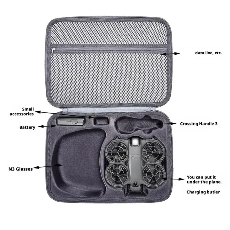 for dji NEO2 Portable Carrying - Drone Battery Bag reseña y precio