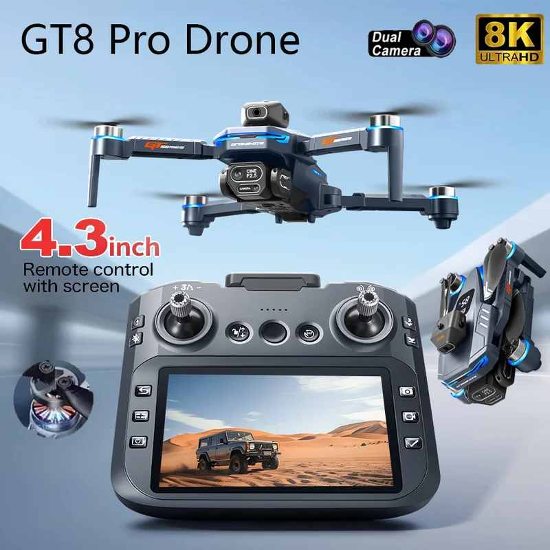 2026 New GT8 Drone GPS 8K Prof - Drone Battery Case reseña y precio