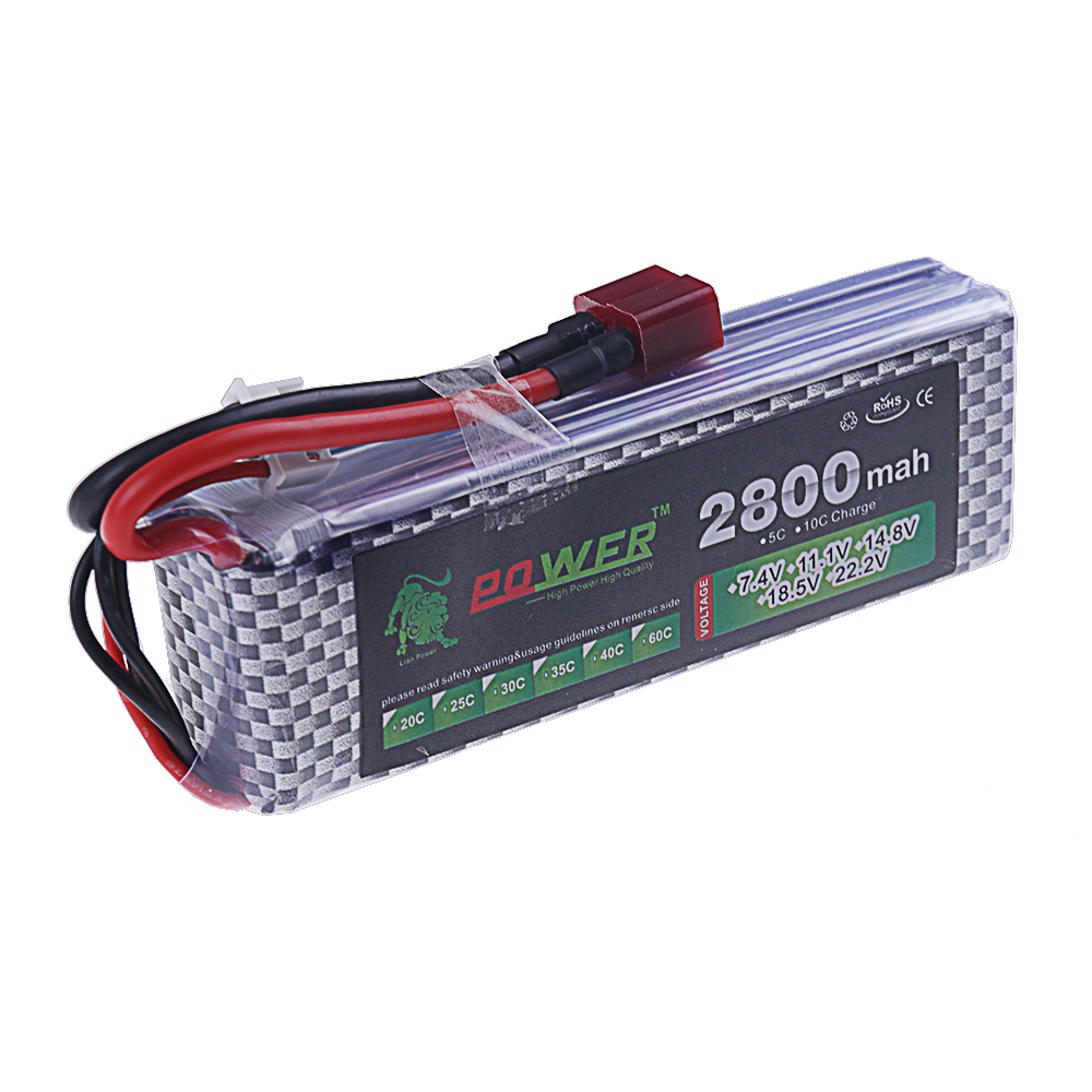 2800mAh 3S 11.1V 40C FPV Drone - Drone Battery 3S reseña y precio