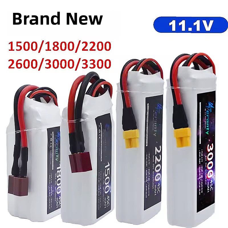 11.1V LiPo Battery 3S 1500mah  - Drone Battery 3S reseña y precio