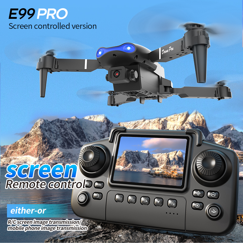E99 PRO Drone Screen Control A - Drone Battery Case reseña y precio