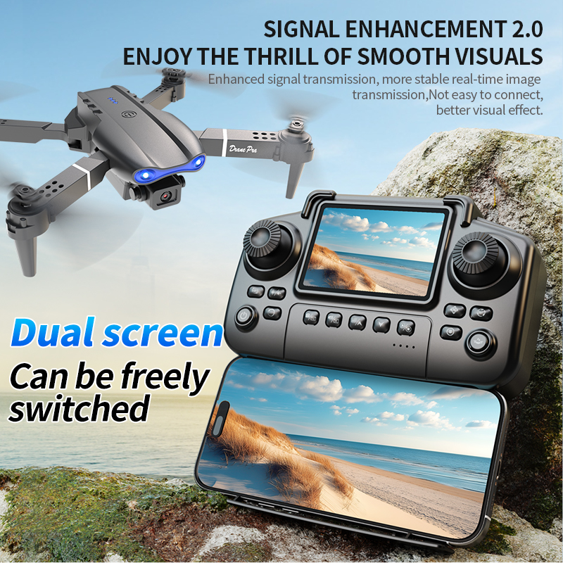 E99 PRO Drone Screen Control A - Drone Battery Case reseña y precio