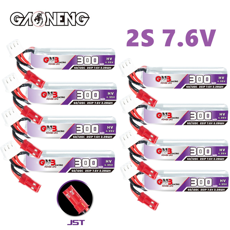 GAONENG GNB 2S 7.6V 300mAh 60C - Drone Battery Connector reseña y precio