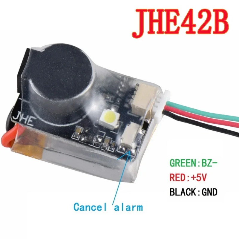 JHEMCU JHE42B/ JHE42B_S Finder - Drone Battery Alarm reseña y precio