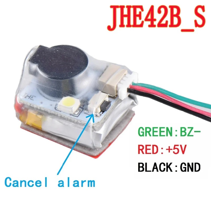 JHEMCU JHE42B/ JHE42B_S Finder - Drone Battery Alarm reseña y precio