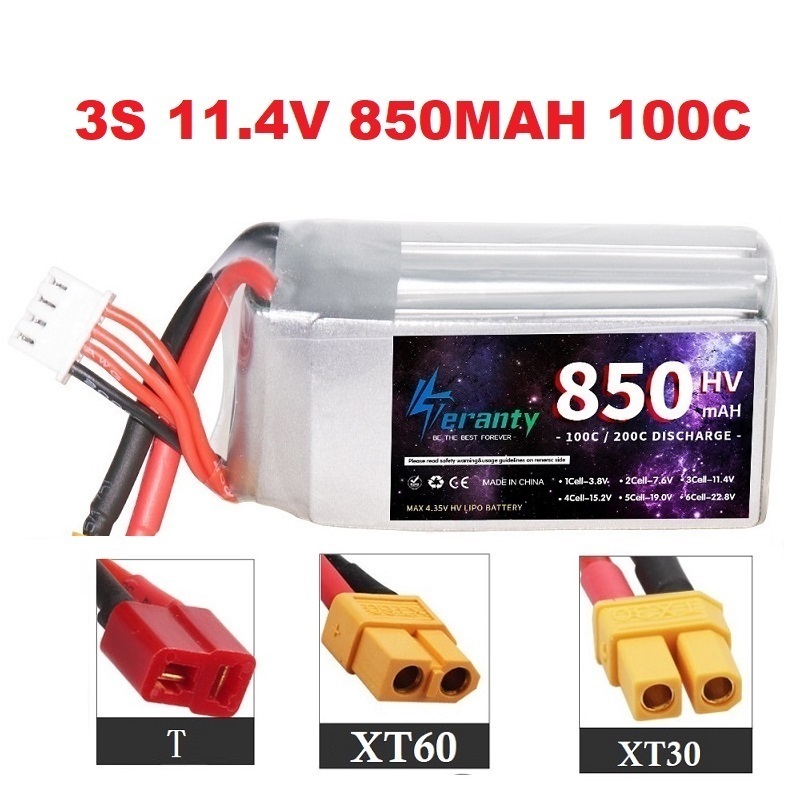 1/2/3PCS TERANTY 3S 11.4V Lipo - Drone Battery 3S reseña y precio